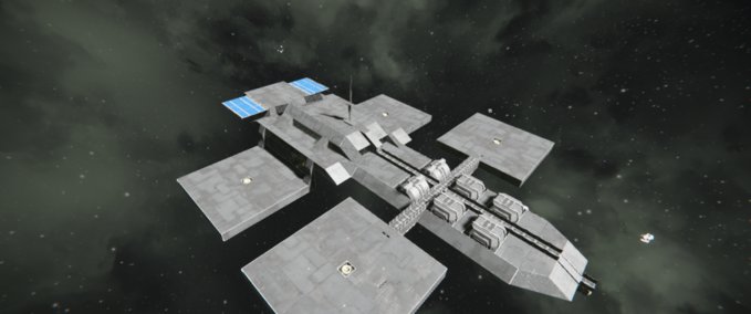 Blueprint Space Station Space Engineers mod