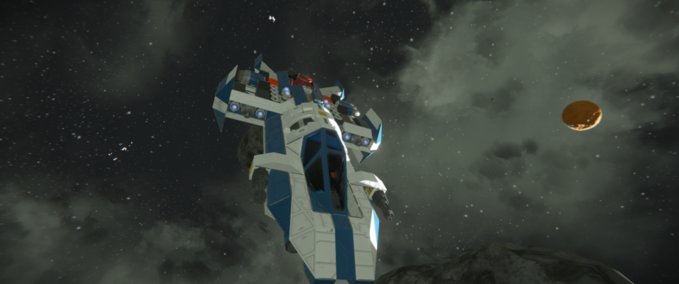 Blueprint SSV alliance Fighter Space Engineers mod