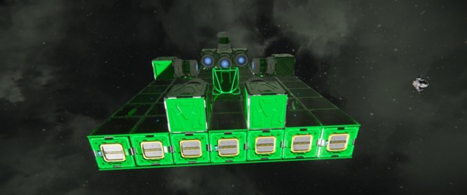 Blueprint Green goblin Space Engineers mod