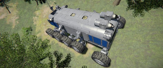 Blueprint House rover Space Engineers mod