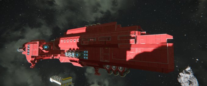 Blueprint A Big Red for 2021 Space Engineers mod