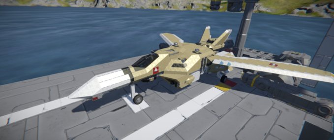 Blueprint Ea's Veritech Prototype (Atmosphere) Space Engineers mod