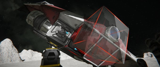 Blueprint V2-Gunboat Space Engineers mod