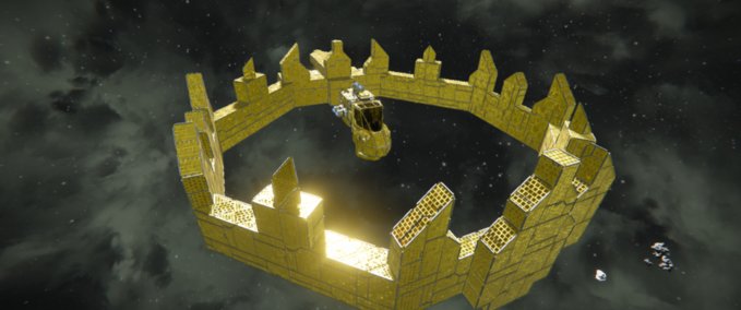Blueprint Hera crown ship Space Engineers mod