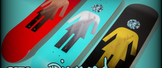 Gear Girl x Diamond Supply Co. Deck Pack Skater XL mod