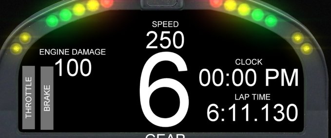 Other rally Dashpanel mod