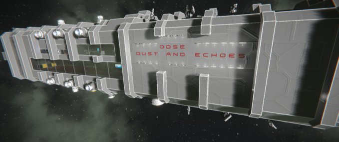 Blueprint ODSE  Dust and Echoes Space Engineers mod