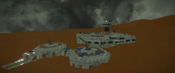 Blueprint Static Grid 8899 Space Engineers mod
