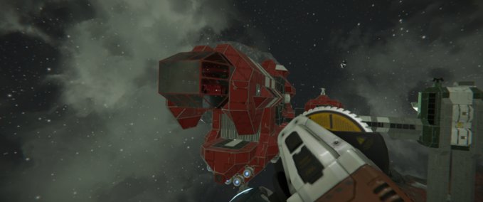 Blueprint Big Red Space Engineers mod
