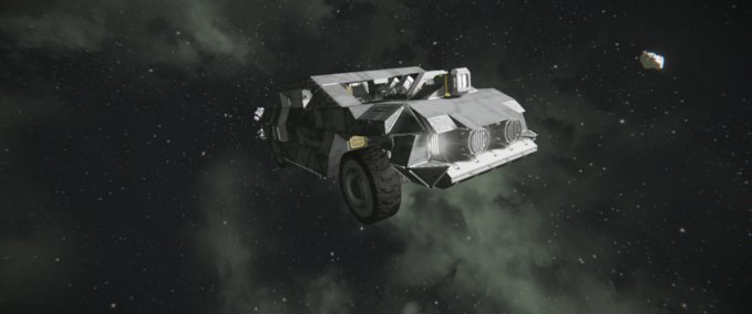 Blueprint Mustang 1972 Space Engineers mod