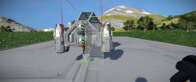Blueprint Small Grid 1990 Space Engineers mod