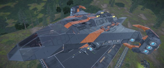 Blueprint Horizon TX 1 Space Engineers mod