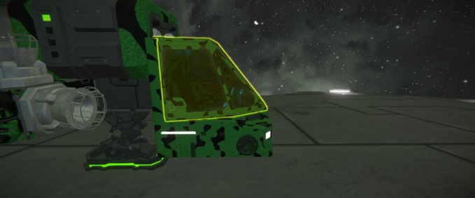 Blueprint Basic S class ship WIP Space Engineers mod