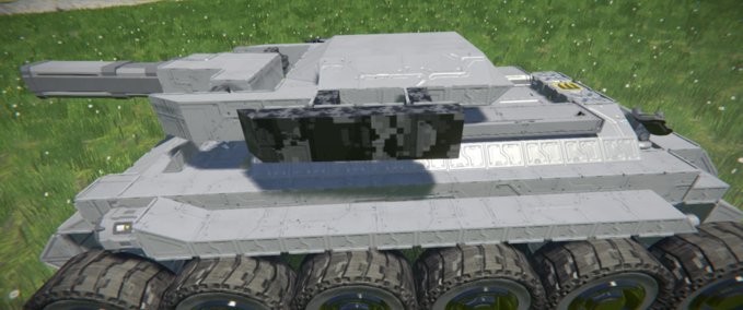 Blueprint Hyperion medium tank Space Engineers mod