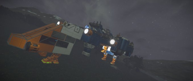 Blueprint RRF Cargo Vessel Space Engineers mod