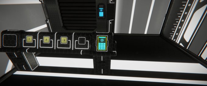 Blueprint Automated Fighter Dock Space Engineers mod