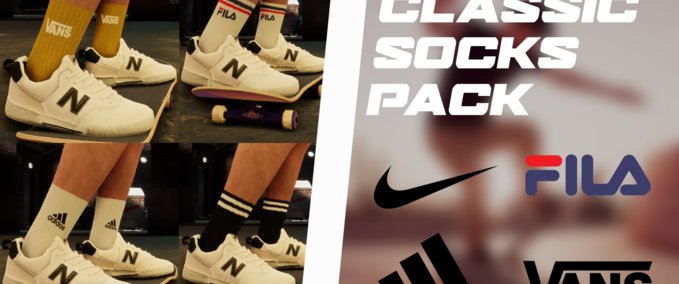 Gear Classic Socks Pack Skater XL mod
