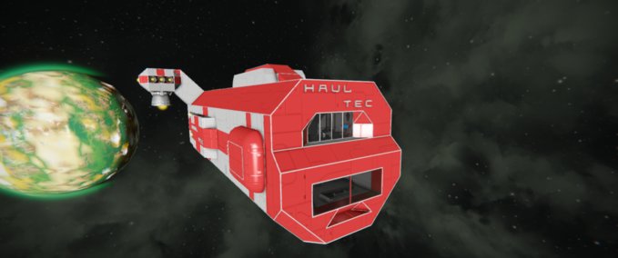 Blueprint [Haul-Tec] Cargo Frigate Space Engineers mod