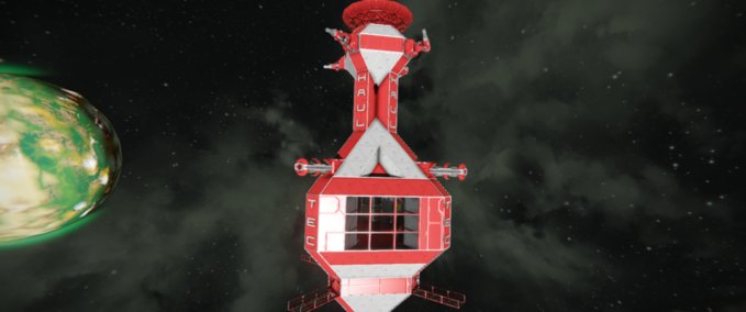 Blueprint [Haul-Tec] Space Station Space Engineers mod