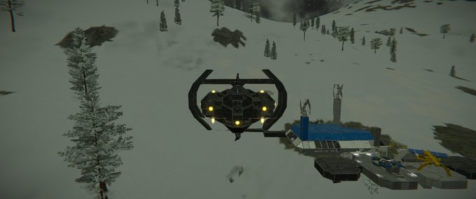 Blueprint DawnBreaker Space Engineers mod