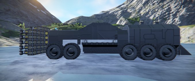Blueprint Big Rover Modified Space Engineers mod