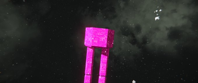 Blueprint Pink Diamonds Ship Space Engineers mod