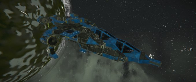 Blueprint MD-89 MoonHawk Space Engineers mod