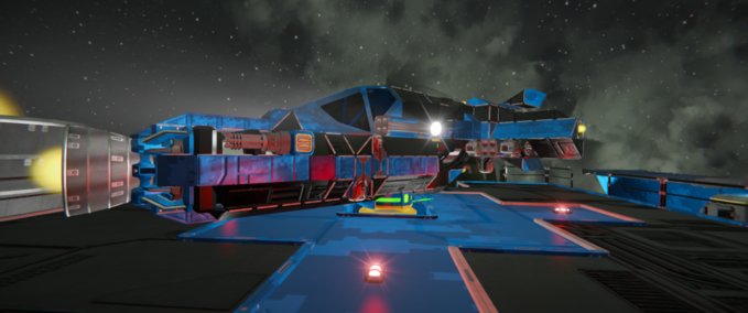 Blueprint SF-14 SunEagle Space Engineers mod