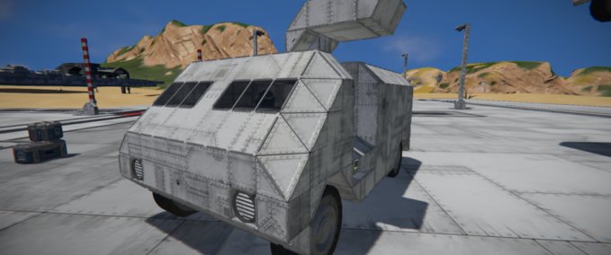 Blueprint Bojan One Truck (BOT FOX) Space Engineers mod