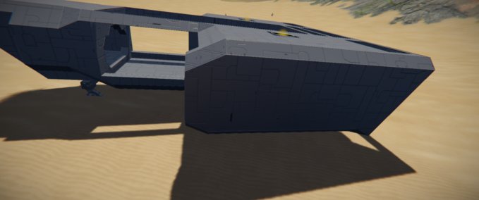 Blueprint Lander In Progress Space Engineers mod