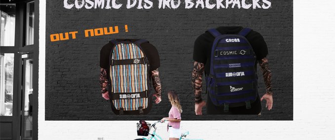 Gear Cosmic Distribution Backpack Skater XL mod