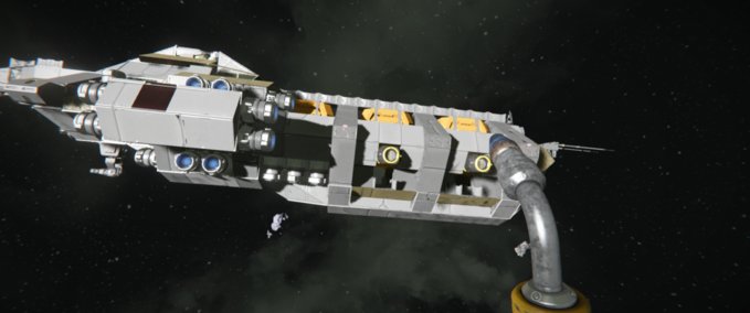 Blueprint R.U.S.T. Freighter Space Engineers mod