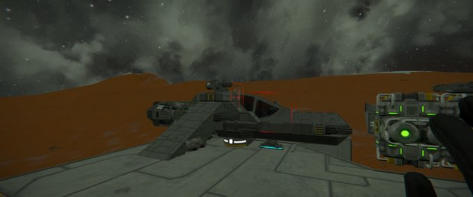Blueprint A Gun fighter Space Engineers mod