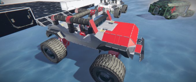 Blueprint SpF Jeep_1 serialkilla2ez Space Engineers mod