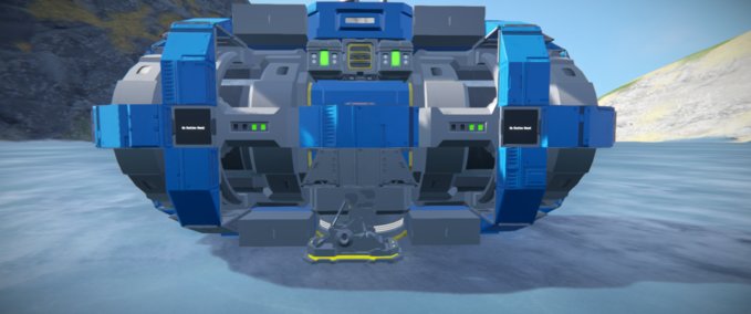 Blueprint Type D Hydrogen Container Space Engineers mod