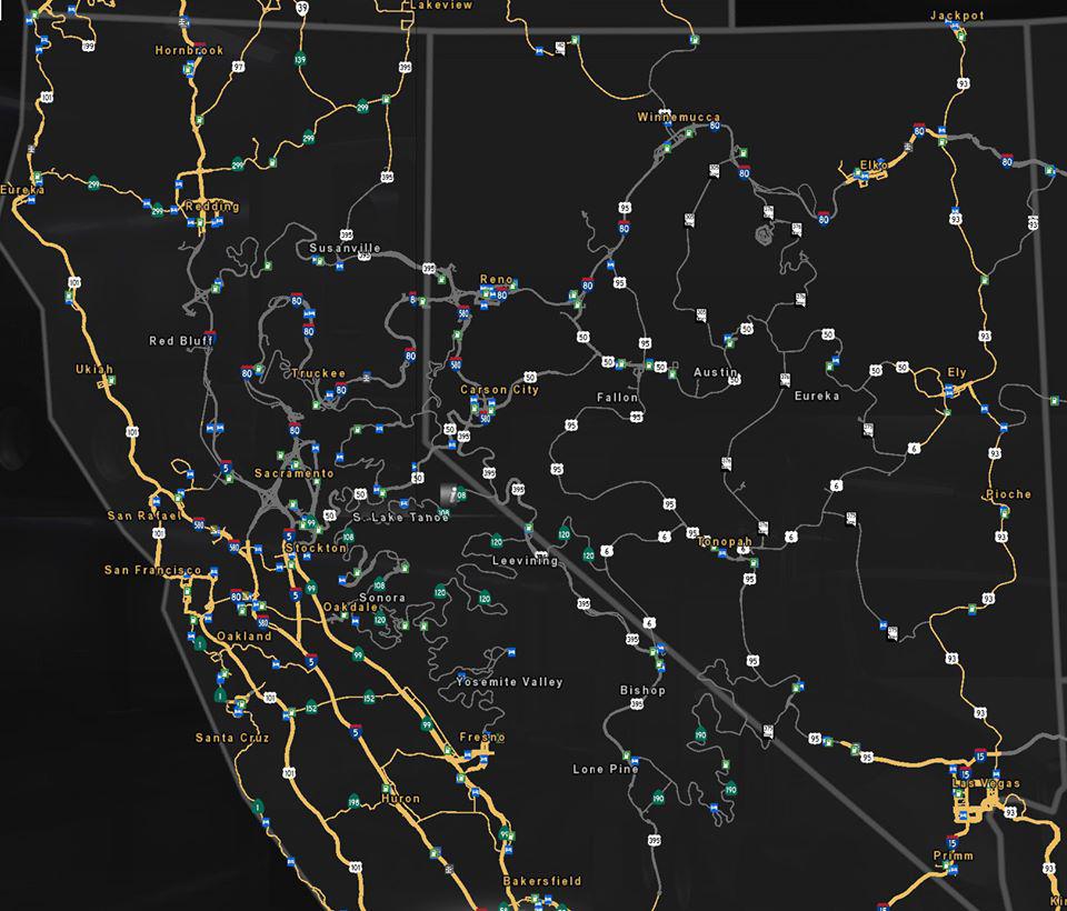 [ATS] Map "Sierra Nevada Region" v2.2.17 by Team Reforma [1.36.x] thumbnail 10