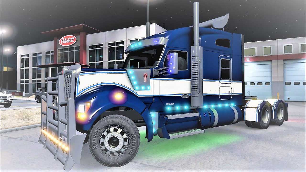 [ATS] Kenworth W990 + Interior v1.2.3 Edited by Harven (1.38.x) thumbnail 7