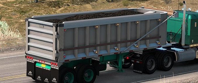 Trailer BENSON END-DUMP [1.39] American Truck Simulator mod