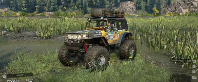 Subscribe Jeep Wrangler Custom Bear SnowRunner mod