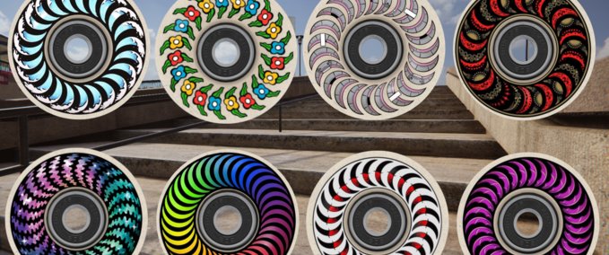 Gear Spitfire Wheels - Pro Classics Series Skater XL mod