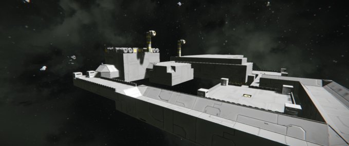 Blueprint Space station v1 Space Engineers mod