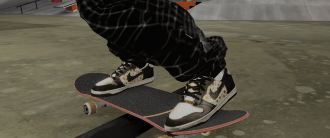 Uncategorized Black Supreme Dunk Low 2021 Skater XL mod