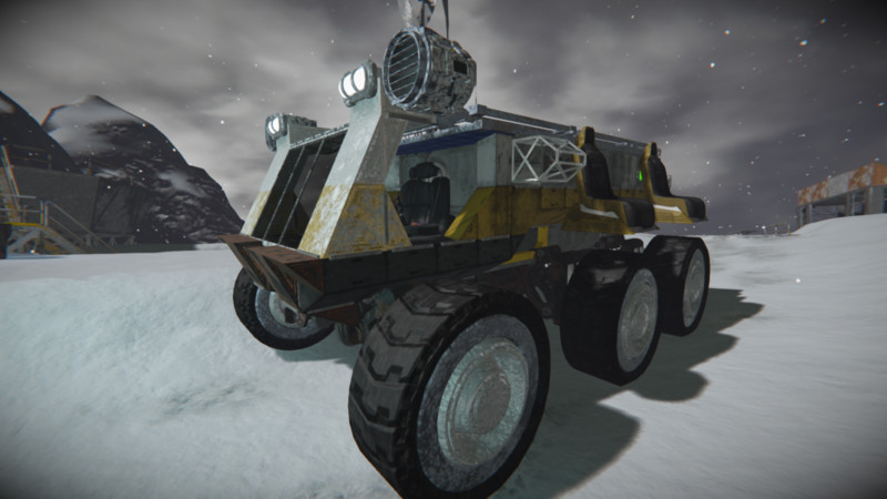 Space engineers rover