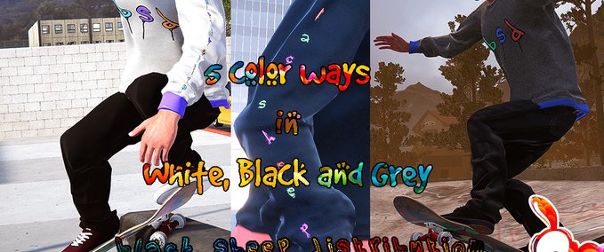 Uncategorized Black Sheep - Balloon Crewnecks Skater XL mod