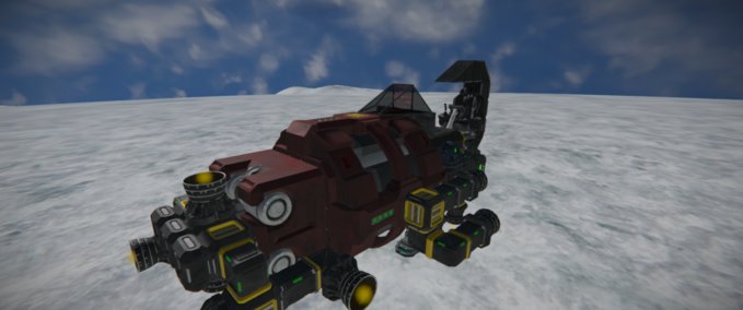 Blueprint Airster Race Bike Space Engineers mod