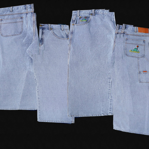 butter goods frog denim pants