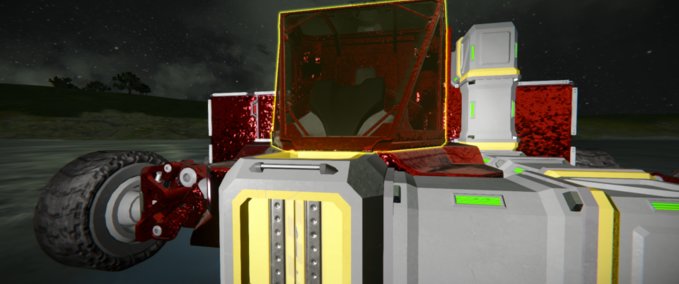 Blueprint Richards **** mobile Space Engineers mod