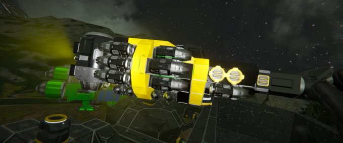 Blueprint Mine Hunter Space Engineers mod