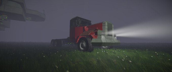 Blueprint Big Rig Hauler Space Engineers mod