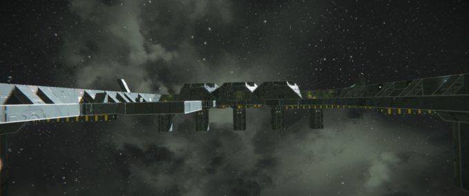 Blueprint UIN MILITARY OUTPOST Space Engineers mod